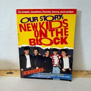 New Kids on the Block Our Story Book